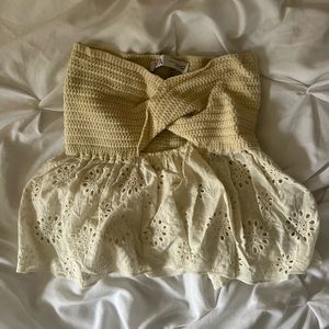 Zara tube top size XS